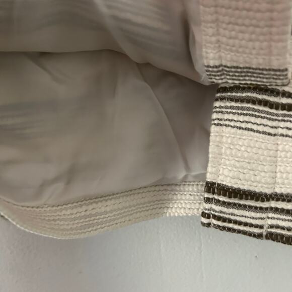 Madewell Women's Button Front Striped Tweed Snap Front Jacket M Medium NWOT - Picture 6 of 9